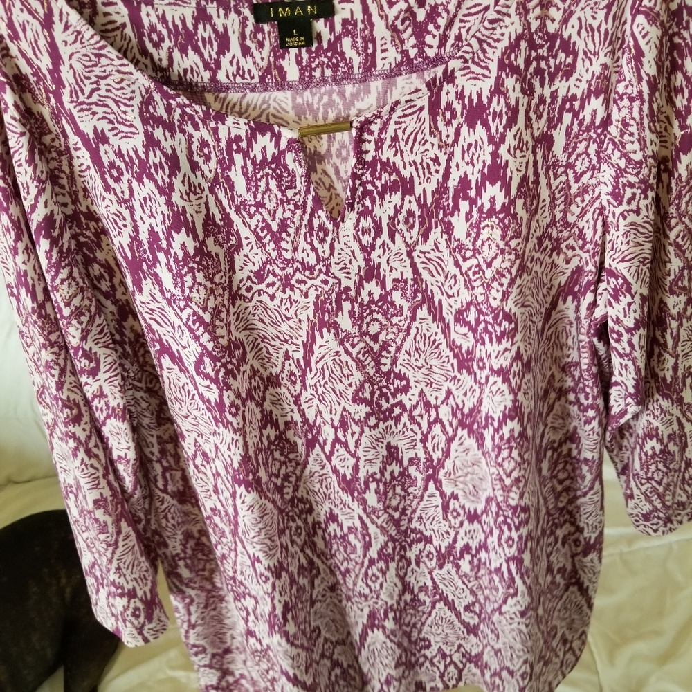 IMAN tunic top with 2 pants